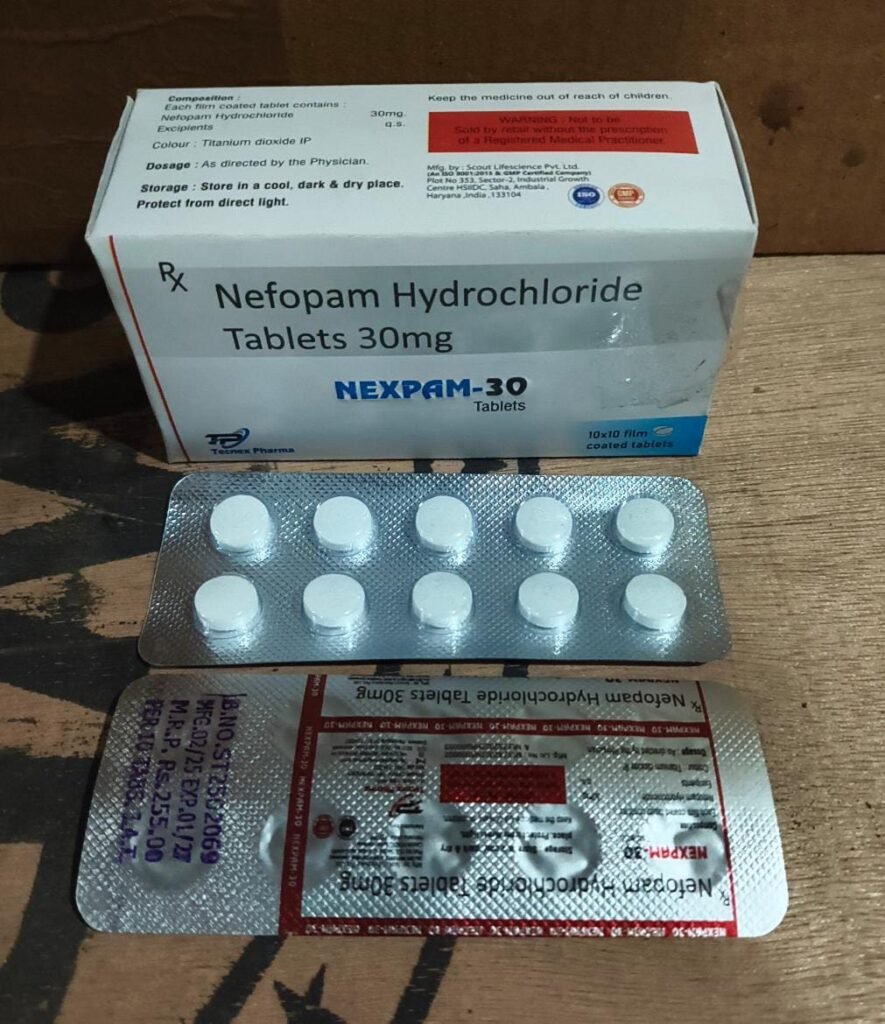 nexpam 30 nefopam hydrochloride tablets