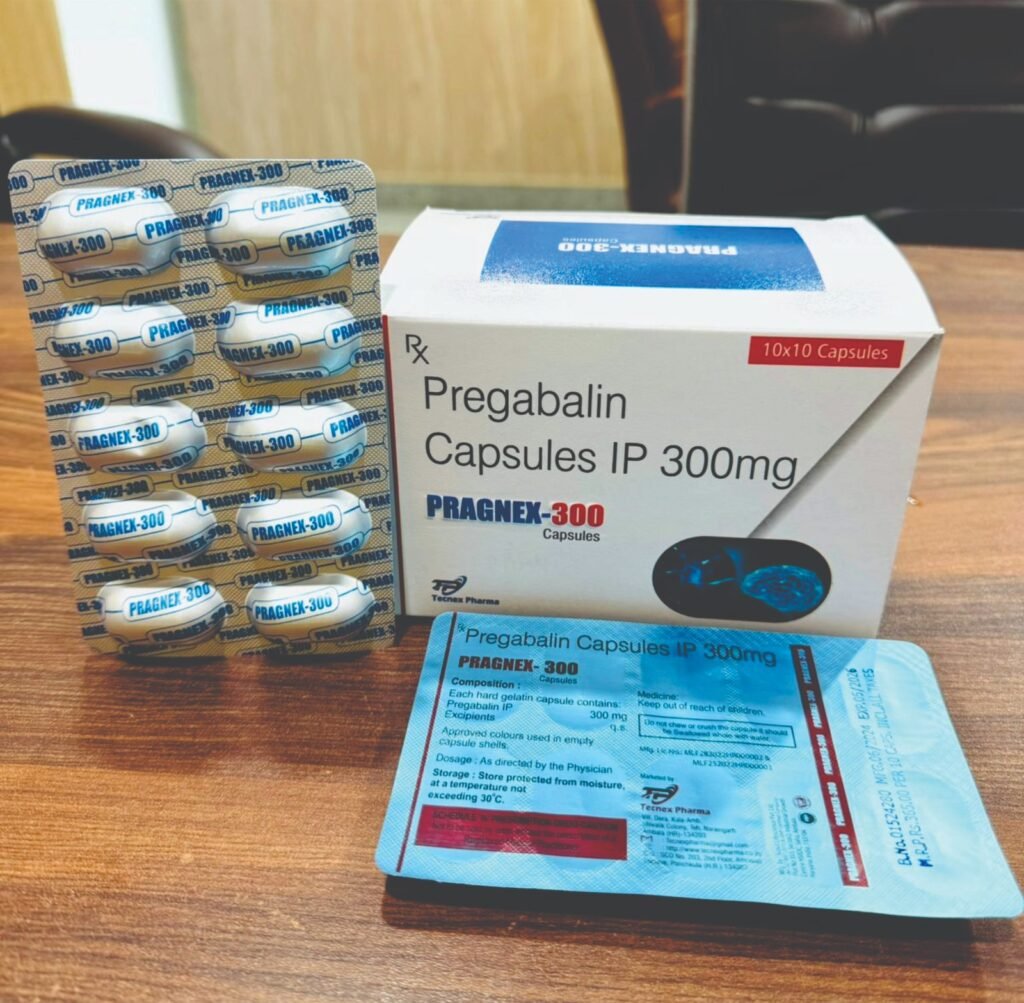 PREGNAX-300 (Pregabalin Capsules 300 mg)