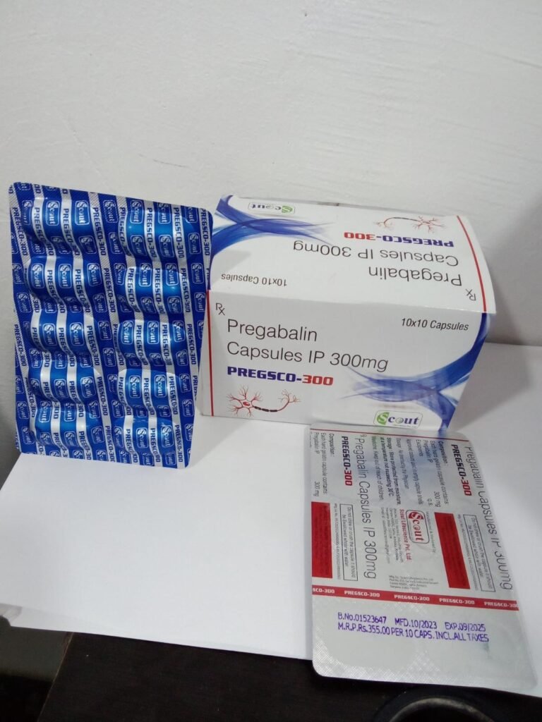 PREGSCO-300 (Pregabalin Capsules 300 mg) by Tecnex Pharma